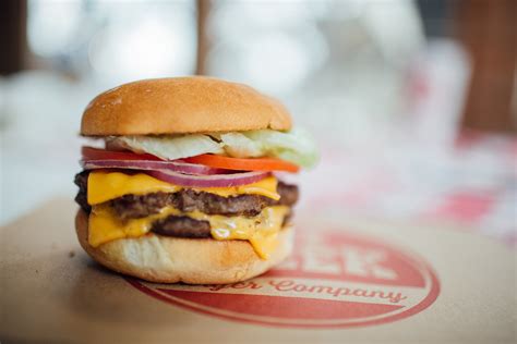 Hat creek burger co - At Hat Creek, we make darn good burgers and shakes that break the fast food mold. Enjoy a frosty beer on our outdoor patio and set your kids free on the…